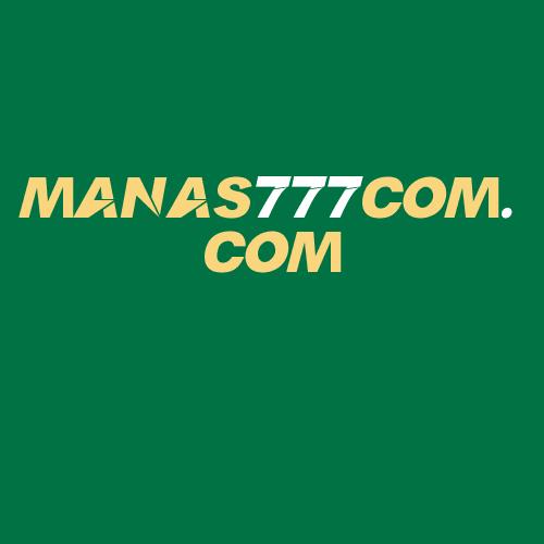 Logo da MANAS777COM